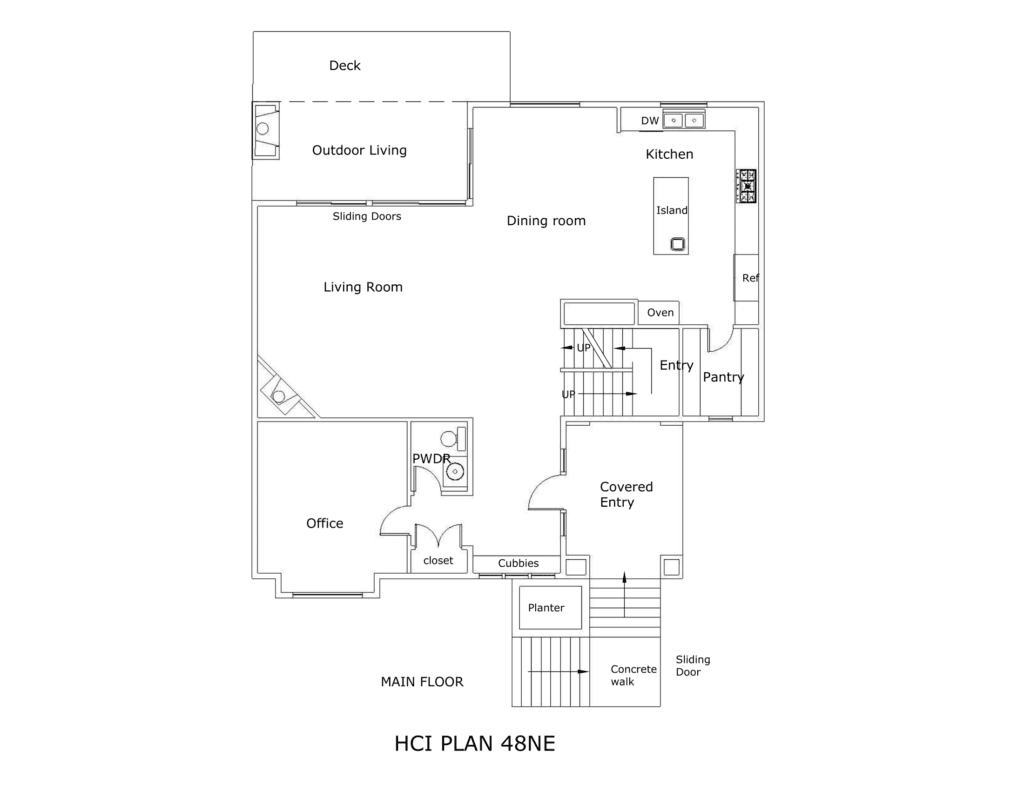 Hicks Homes Floor Plan
