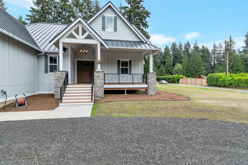 Fourth image of modern house